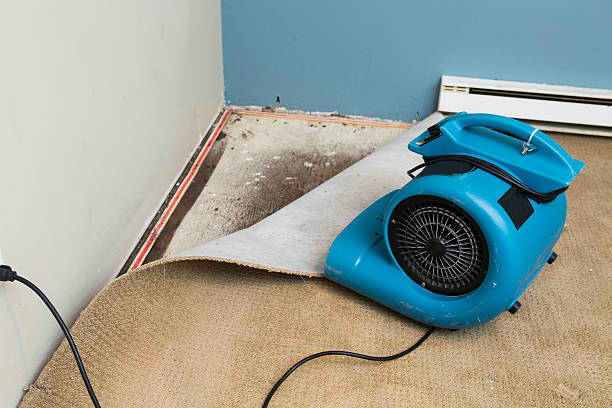 Water damage restoration process in GA